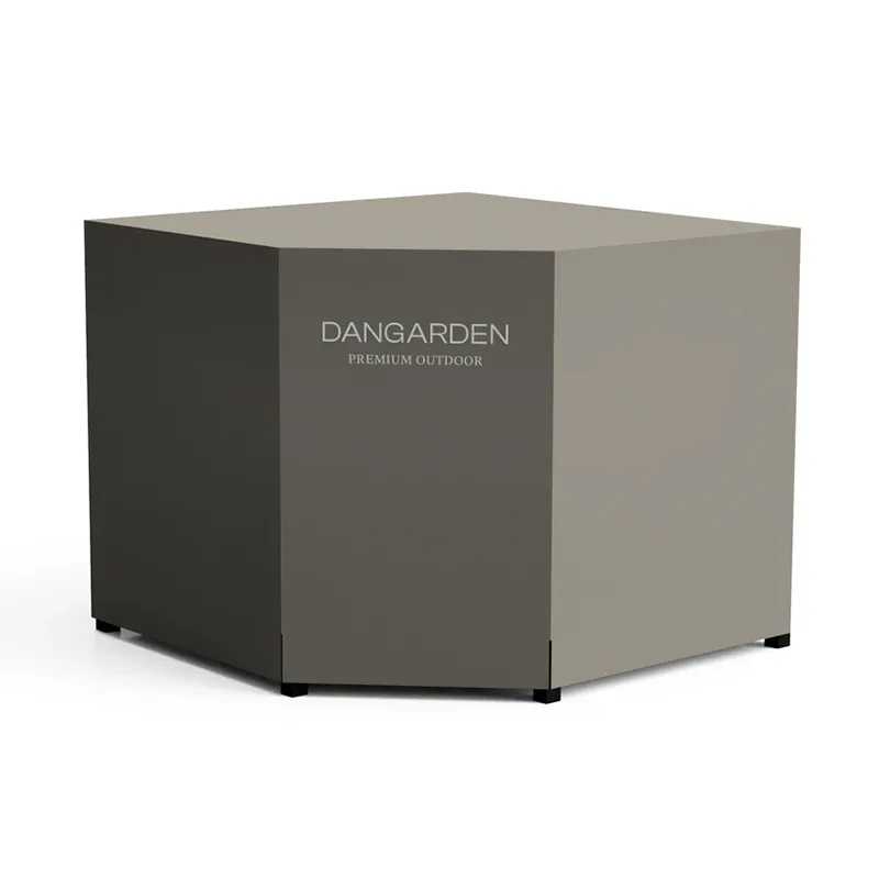 లేత గోధుమరంగు అవుట్‌డోర్ క్యాబినెట్ వాటర్‌ప్రూఫ్ కవర్