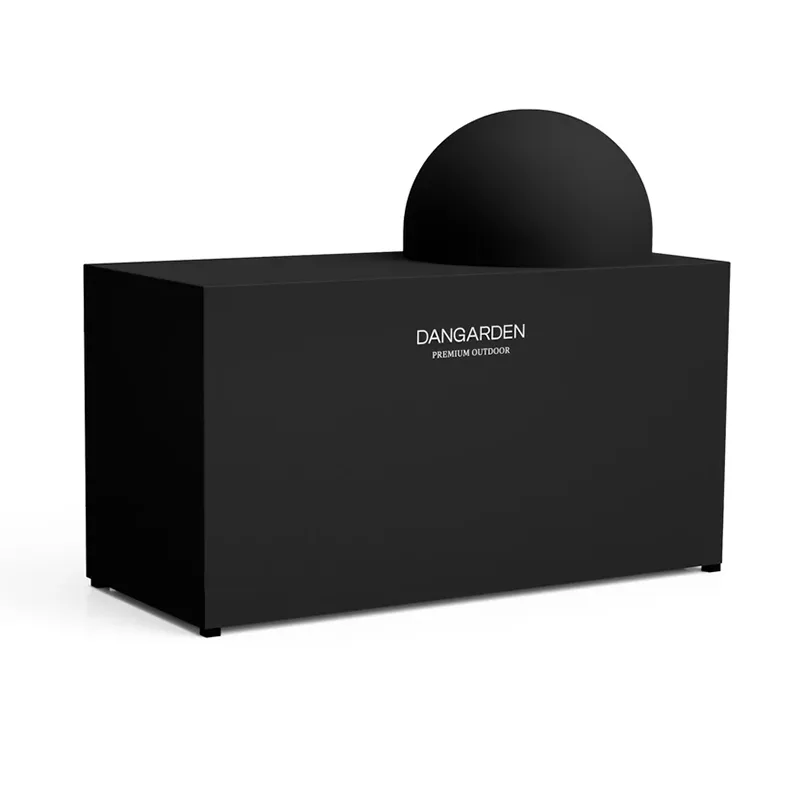 బ్లాక్ అవుట్‌డోర్ క్యాబినెట్ వాటర్‌ప్రూఫ్ కవర్