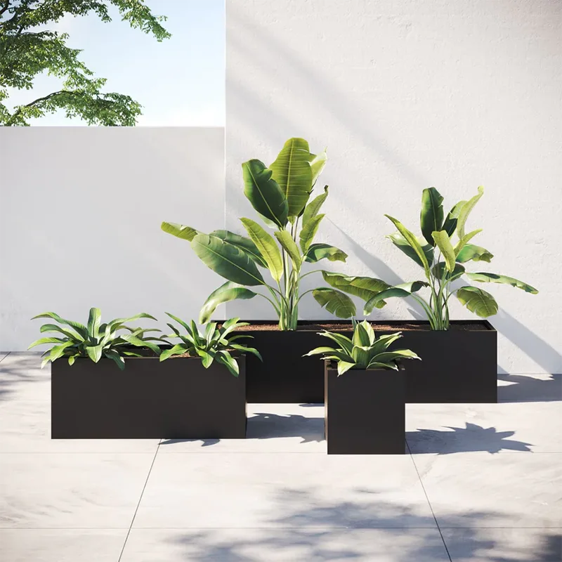 Custom Sized Outdoor Planter Box Custom Sized Outdoor Planter Box